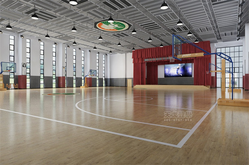 新會廣雅小學籃球場